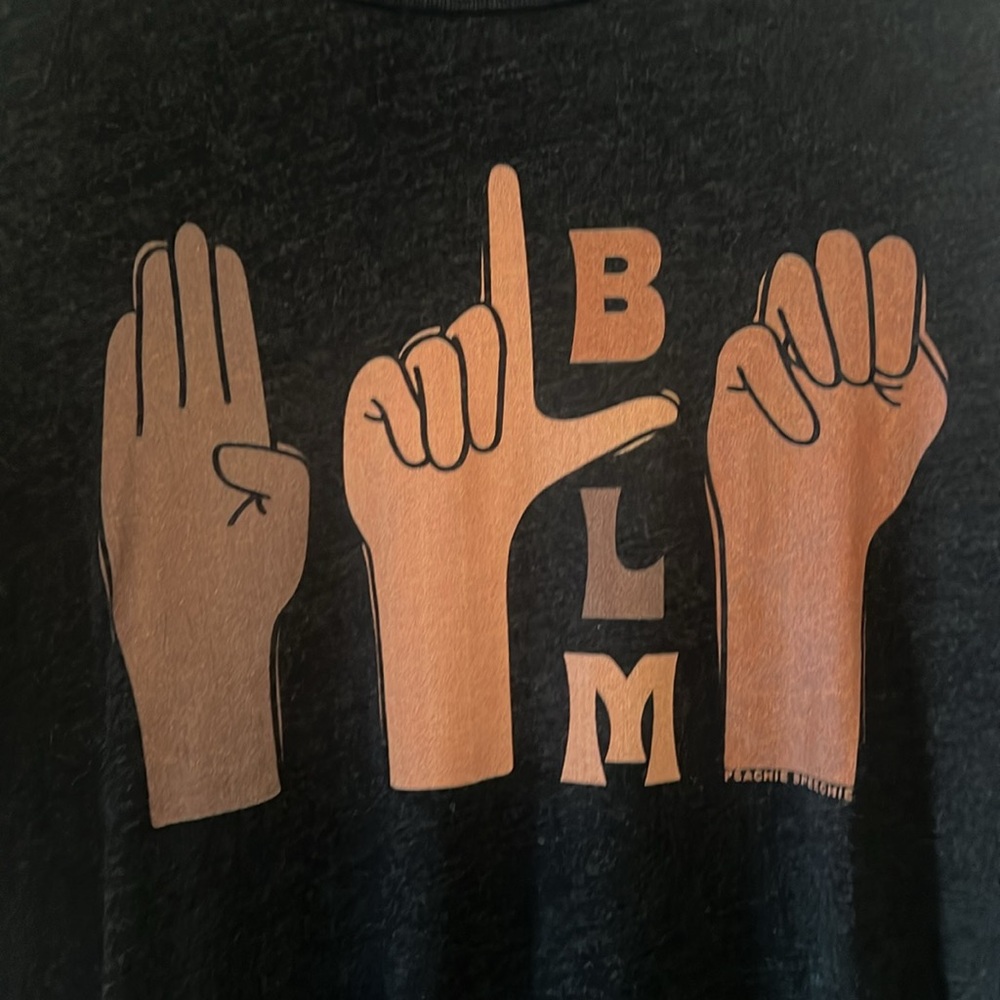 BLM ASL Speech Therapy shirt